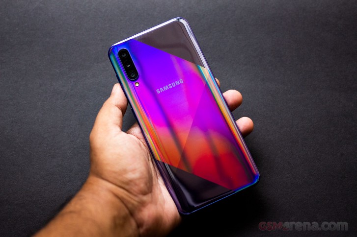 Samsung Galaxy A50s Hands On Review Gsmarena Com Tests