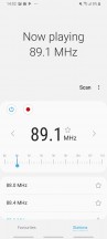 FM radio - Samsung Galaxy A70 review