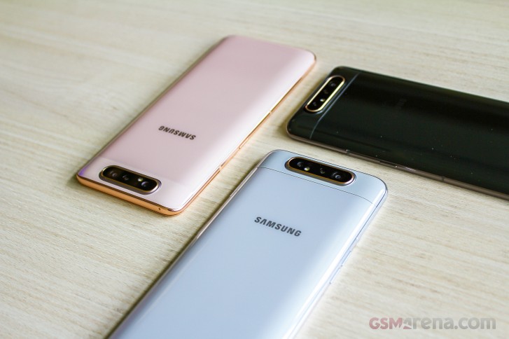 Samsung Galaxy A80 A70 Handson review