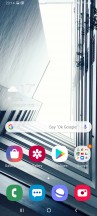 Homescreen - Samsung Galaxy A80 review