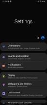 Settings - Samsung Galaxy A80 review