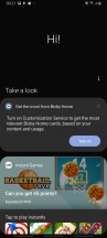 Bixby Assistant (not even set up) - Samsung Galaxy A80 review