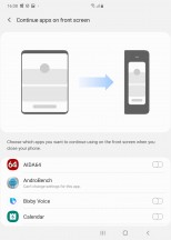Continue apps on front screen - Samsung Galaxy Fold long-term review