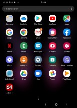 Main UI as seen on: internal display - Samsung Galaxy Fold long-term review