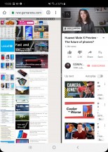 Multi-window in portrait mode - Samsung Galaxy Fold review