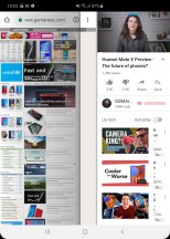 Multi-window in portrait mode - Samsung Galaxy Fold review