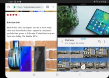 Three windows - Samsung Galaxy Fold review