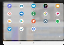 Available pop-up apps - Samsung Galaxy Fold review