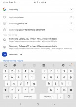 Split keyboard - Samsung Galaxy Fold review