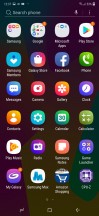 App drawer - Samsung Galaxy M20 review