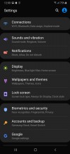 Settings - Samsung Galaxy M30 review