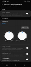 Audio settings - Samsung Galaxy M30 review