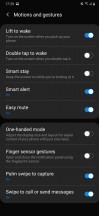 Advanced features, gestures and motion - Samsung Galaxy M30s review