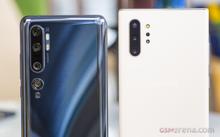 Samsung Galaxy Note10+ vs. Xiaomi Mi Note 10