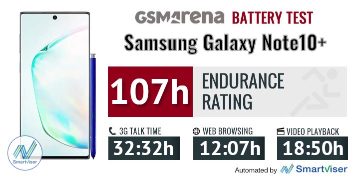 Note 10 store plus battery life