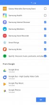 Apps you can choose not to preload upon the initial setup - Samsung Galaxy S10 Plus long-term review