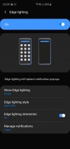 Edge panels, Edge lighting - Samsung Galaxy S10 Plus long-term review