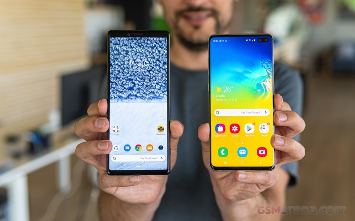 Sony Xperia 1 vs. Samsung S10+ tests