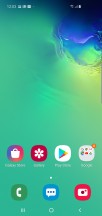 Homescreen - Samsung Galaxy S10 review