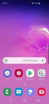Home screen, recent apps and app drawer - Samsung Galaxy S10e review