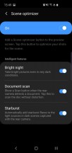 Additional camera settings - Samsung Galaxy S10e review