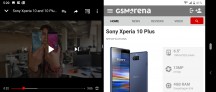 and in landscape - Sony Xperia 10 Plus review