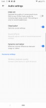 Audio settings - Sony Xperia 10 Plus review