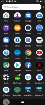 App drawer - Sony Xperia 10 review