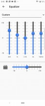 Audio settings - Sony Xperia 10 review