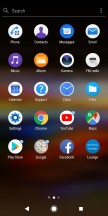 App drawer - Sony Xperia L3 review