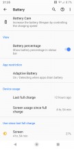 Battery life snapshots - Sony Xperia XZ3 long-term review