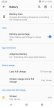 Battery life snapshots - Sony Xperia XZ3 long-term review