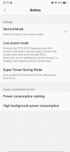 Battery settings - Vivo V15 Pro review