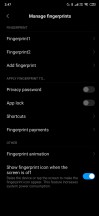 Lock screen settings - Xiaomi Mi 9T Pro long-term review