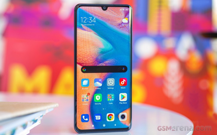 Xiaomi Mi Note 10 / Mi CC9 Pro has an OLED panel made by Visionox