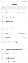 Settings - Xiaomi Mi Note 10 review