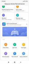 Security app - Xiaomi Mi Note 10 review