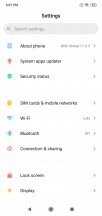 MIUI 11 launcher and settings - Xiaomi Redmi 8a review