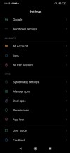 MIUI 10 Settings - Xiaomi Redmi Note 7 Pro review