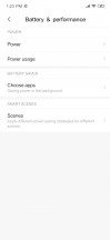 Battery menu and additional power-saving options - Xiaomi Redmi Note 7 review