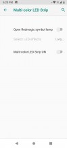 LED lights options - ZTE nubia Red Magic 3 review