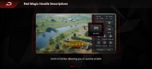 Game Space side menu - ZTE nubia Red Magic 3 review