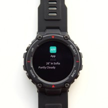 Notifications interface - Amazfit T-Rex review