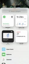 All available widgets at launch - Apple iOS 14 Review