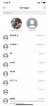 Messages with Pinned messages - Apple iOS 14 Review