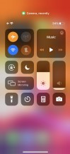 Control Center - Apple iPhone 12 mini review
