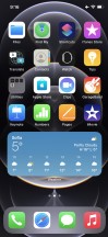 Homescreen - Apple iPhone 12 Pro review