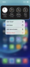 Stacked Widgets - Apple iPhone 12 review