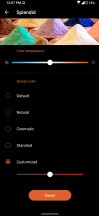 Display settings - ROG Phone 3 review
