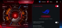 System Lighting settings - ROG Phone 3 review